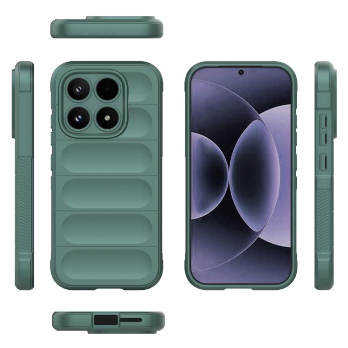 Bild 5, Xiaomi 17 Skal TPU Magic Shield Mörk Grön