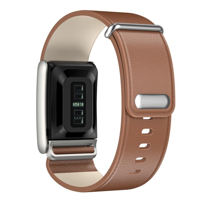 Bild 2, Whoop 5.0 Klockarmband Äkta Läder Brun