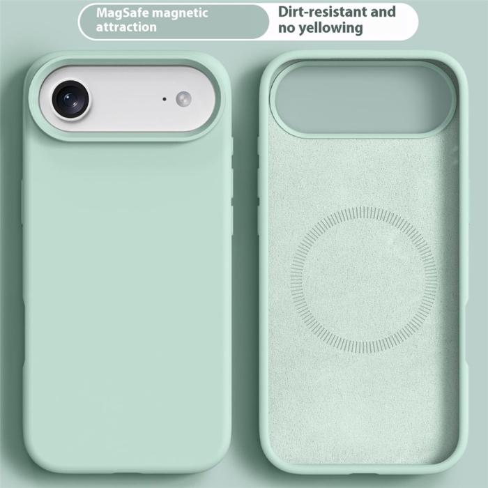 Bild 2, iPhone Air Skal MagSafe Liquid Silikon Grön