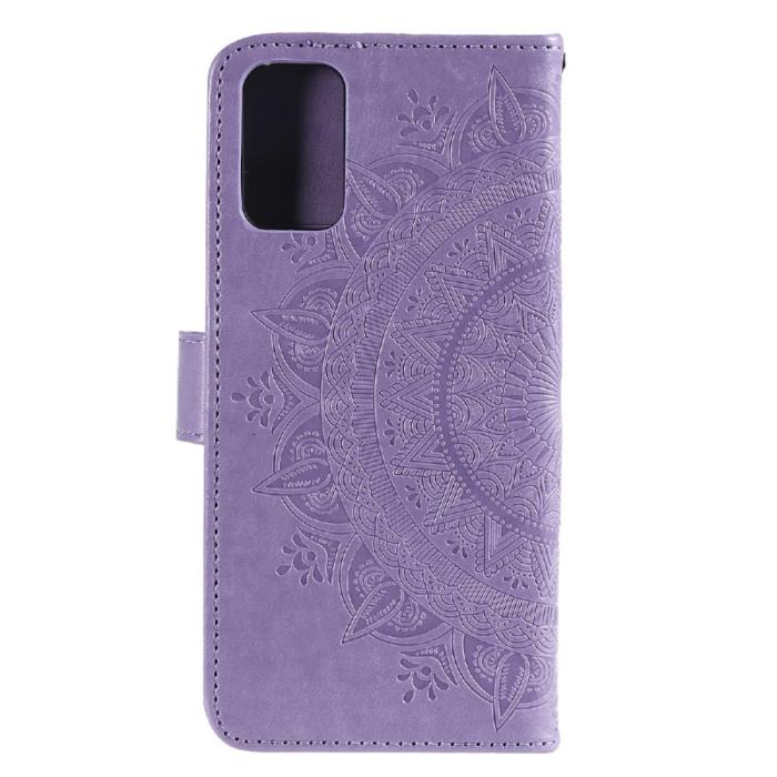 Bild 5, Samsung Galaxy A03s Fodral Mandala Läder Lila