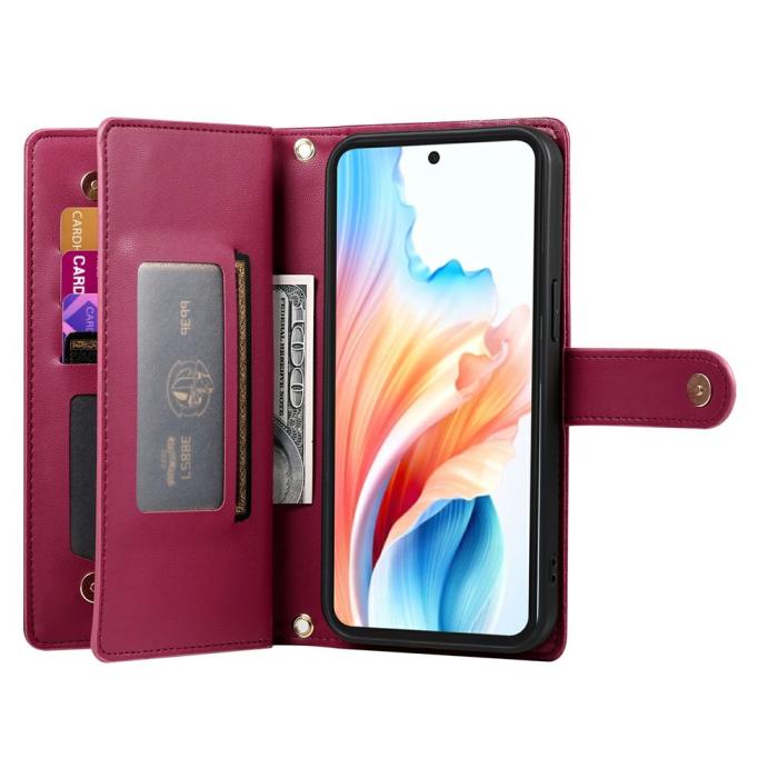 Bild 2, Samsung Galaxy A37 5G Fodral Multifunktionellt Röd