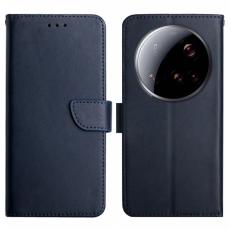 Xiaomi 15 Ultra Fodral &Auml;kta L&auml;der Bl&aring;