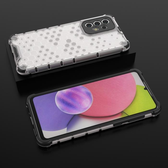 Bild 6, Samsung Galaxy A33 5G Skal Hybrid Honeycomb Vit