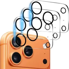 3-Pack iPhone 17 Pro Linsskydd I Härdat Glas