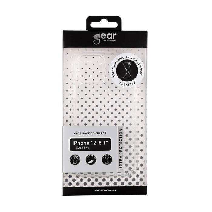 Bild 2, GEAR iPhone 12 / 12 Pro Skal TPU Transparent