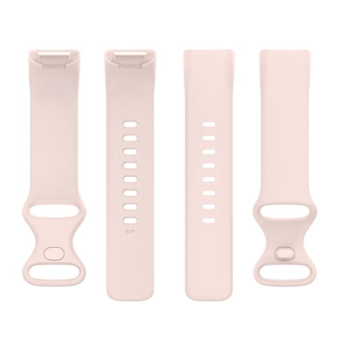 Bild 5, Fitbit Charge 6 / 5 Armband TPU (L) Ljus Rosa