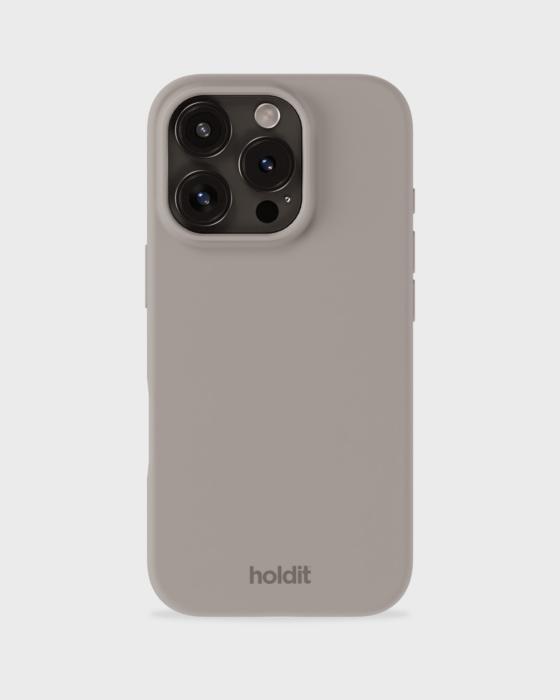 Bild 1, holdit iPhone 16 Pro Mobilskal Silikon Taupe