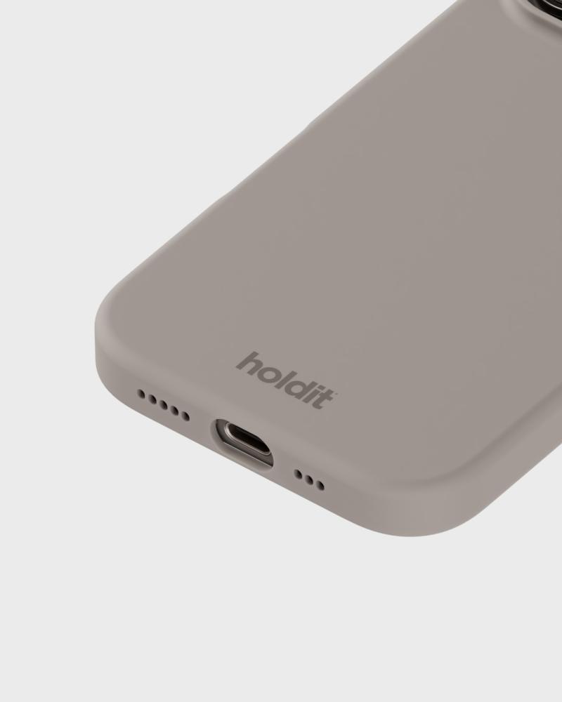 holdit iPhone 16 Pro Mobilskal Silikon Taupe