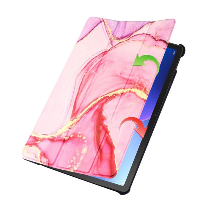 Bild 2, Tech-Protect Lenovo Tab M10 Plus Gen 3 Fodral SmartCase Marmor