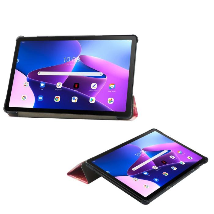 Bild 3, Tech-Protect Lenovo Tab M10 Plus Gen 3 Fodral SmartCase Marmor