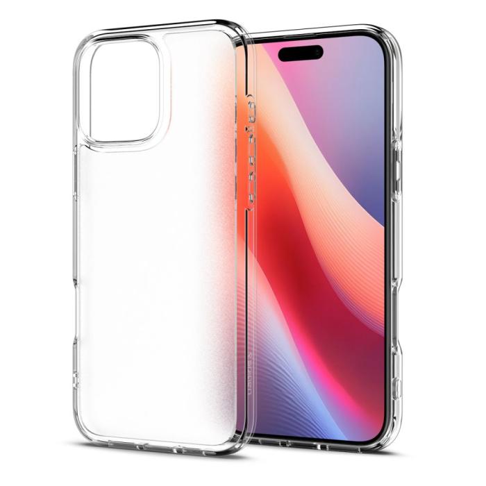 Bild 2, Spigen iPhone 16 Pro Skal Ultra Hybrid Frostad Transparent