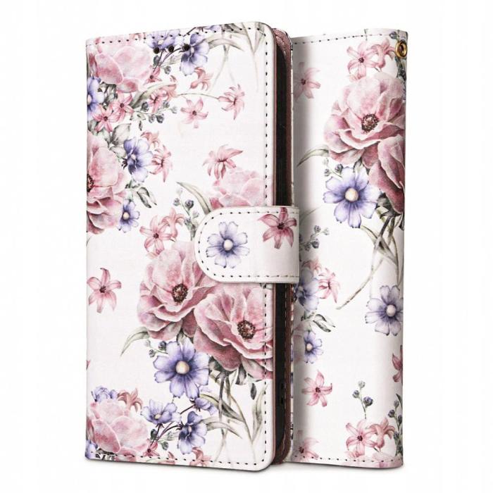 Bild 2, Tech-Protect Galaxy A55 5G Fodral Läder Blossom Flower