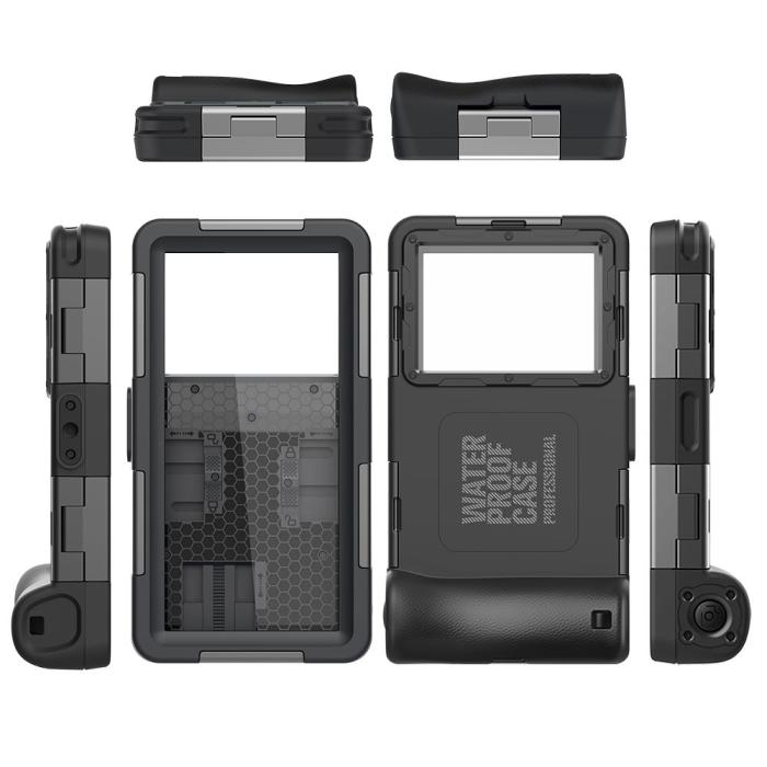 Bild 6, Tech-Protect IPX8 Universal Dykning Vattentät Fodral Svart