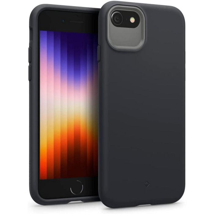 Bild 1, Spigen Caseology iPhone 7/8/SE Skal Nano Pop Svart Sesam