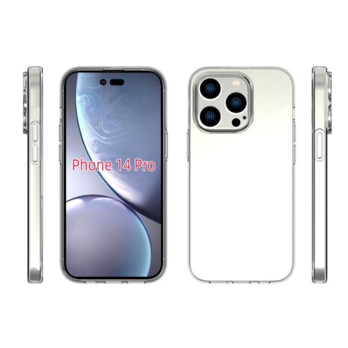 Bild 5, iPhone 14 Pro Skal TPU Transparent