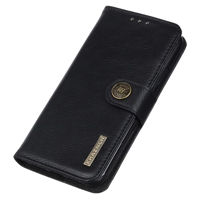 Bild 5, KHAZNEH Motorola Edge 50 Fusion 5G Läder Fodral Svart