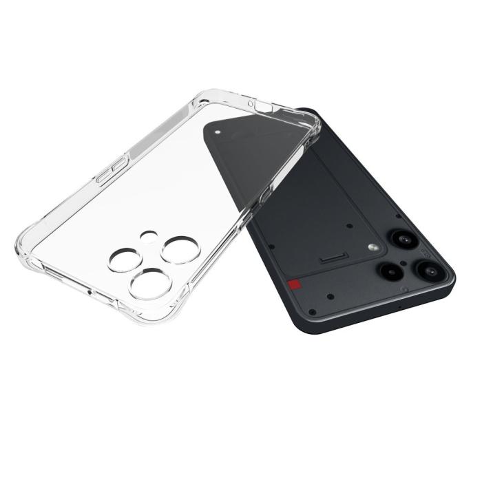 Bild 2, Nothing Phone 3a Lite Skal TPU Transparent