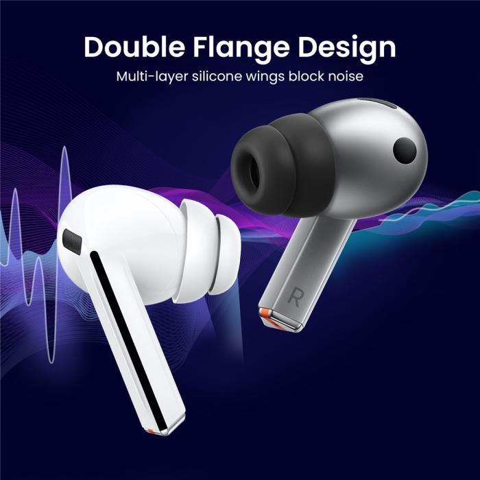 Bild 2, AHASTYLE 3-PACK Öronpluggar För Galaxy Buds 3 Pro Vit