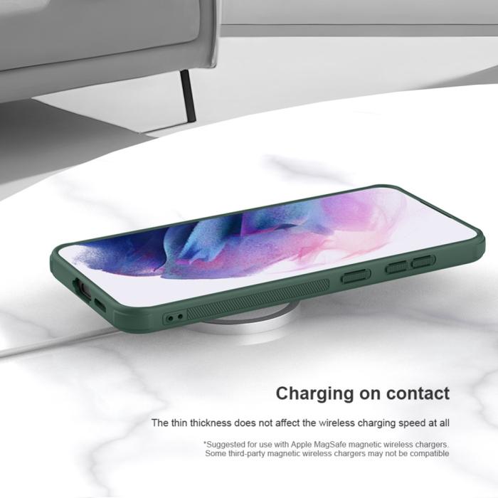 Bild 5, NILLKIN Samsung Galaxy S24 FE Skal MagSafe Frosted Shield Pro Grön