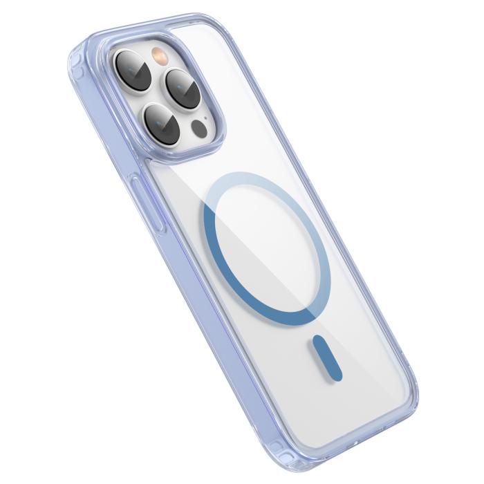Bild 3, ColorPop iPhone 14 Pro Max Skal CH MagSafe Transparent/Ljus Blå