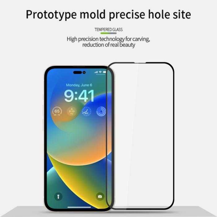 Bild 2, MOFI iPhone 14 Plus Skärmskydd Heltäckande Härdat Glas