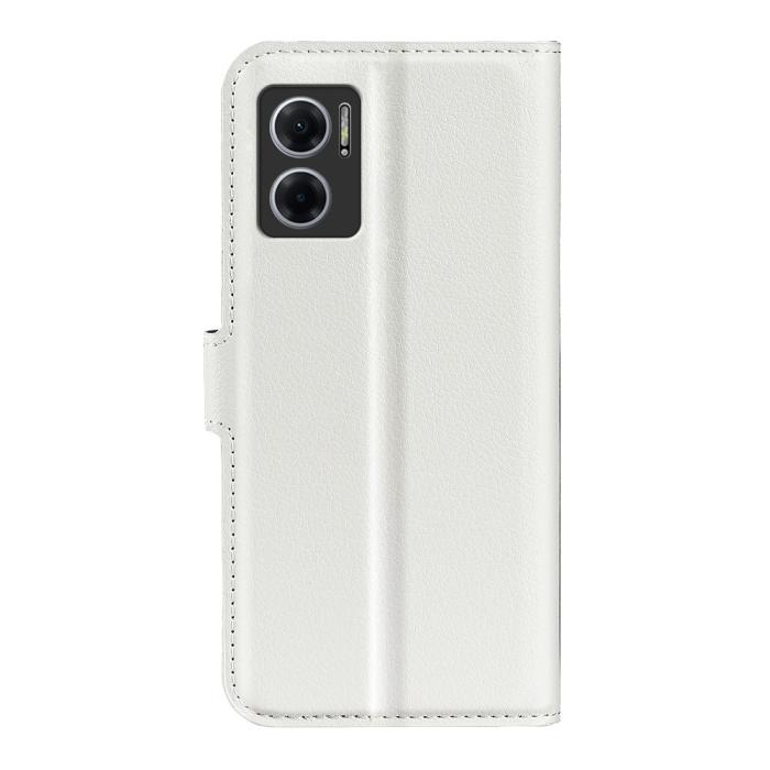 Bild 6, Xiaomi Redmi 10 5G Fodral Litchi Läder Vit