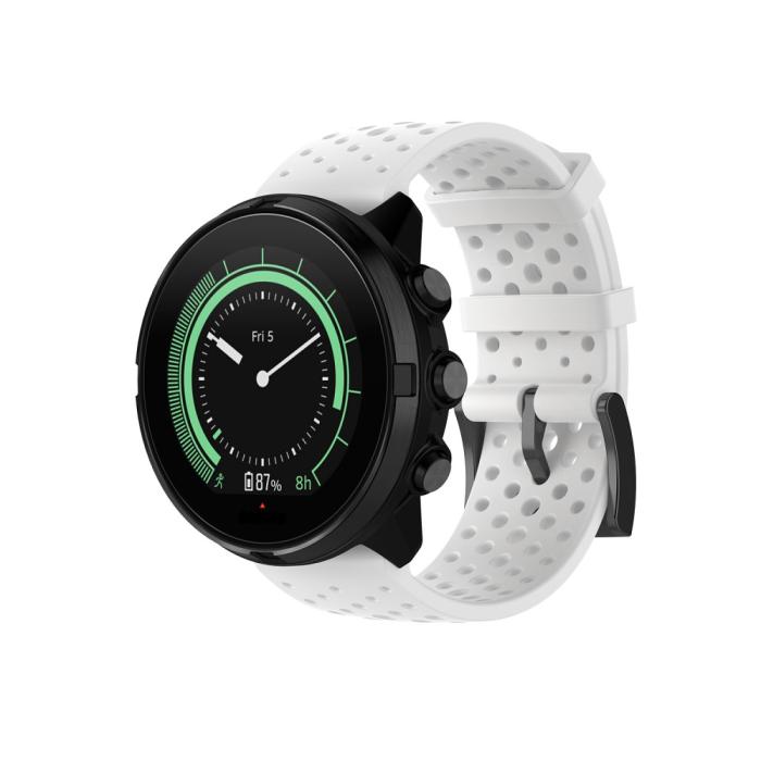 Bild 2, Ihåligt Silikon Armband Suunto (24mm) Vit