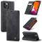 iPhone 12 Pro Max - CASEME Vintage Flip Fodral - Svart