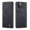 iPhone 12 Pro Max - CASEME Vintage Flip Fodral - Svart
