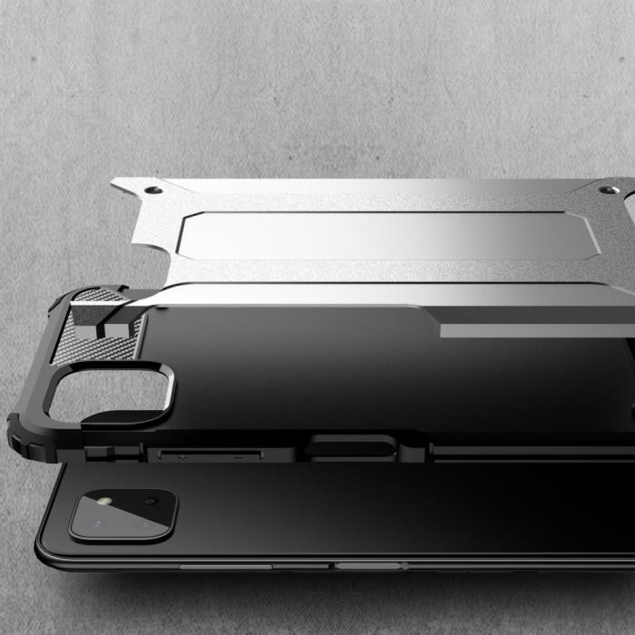 Bild 3, Samsung Galaxy A22 5G - Hybrid Armor Skal - Blå