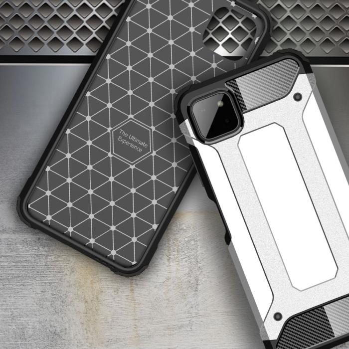 Bild 5, Samsung Galaxy A22 5G - Hybrid Armor Skal - Blå