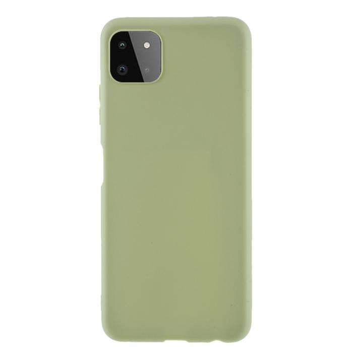 Bild 1, Samsung Galaxy A22 5G - Matt TPU Skal - Grön