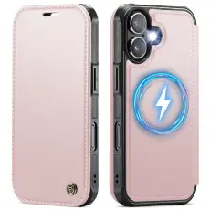 CASEME iPhone 17 Skal RFID Pl&aring;nbok Ros&eacute;guld