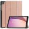 Lenovo Tab M8 (Gen 4) Fodral Tri-Fold Läder Roséguld