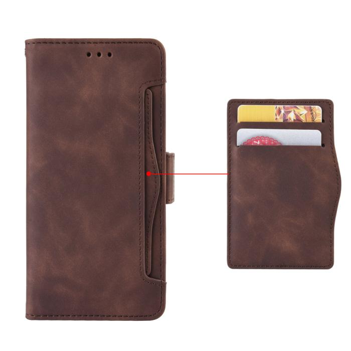 Bild 2, Motorola Moto G86 5G Fodral Med Avtagbart Kortfack Brun