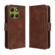 Motorola Moto G86 5G Fodral Med Avtagbart Kortfack Brun
