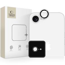 Tech-Protect iPhone 17e/16e Linsskydd H&auml;rdat Glas CamRing Fit+