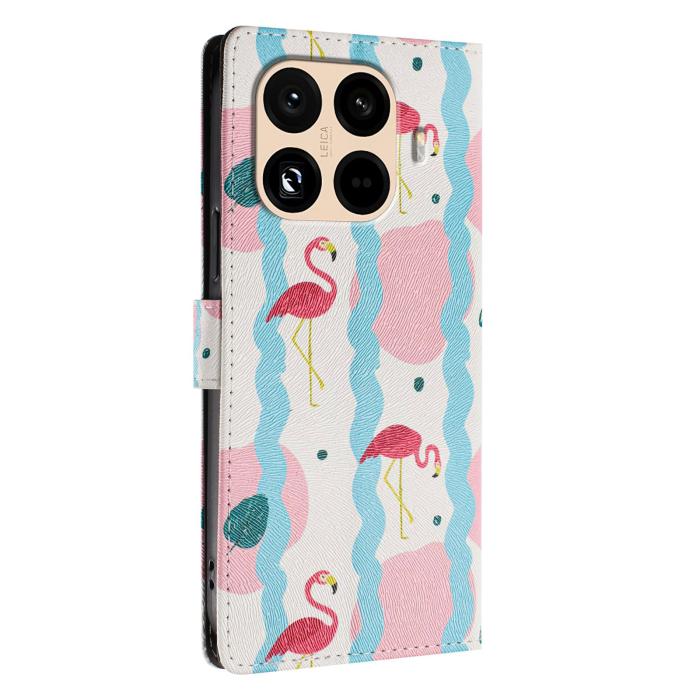 Bild 4, Xiaomi 15T Pro Fodral Med Tryck Flamingos