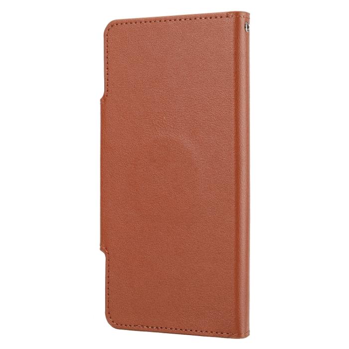 Bild 3, iPhone 14 Plus 2in1 Magnet Fodral Brun