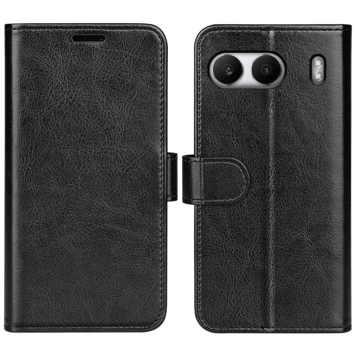 Bild 1, OnePlus Nord 4 Fodral Crazy Horse Svart