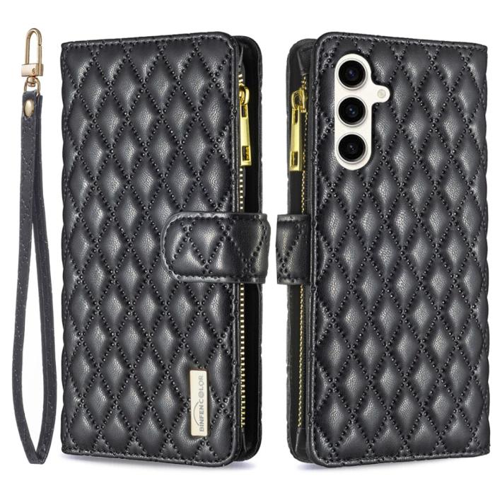 Bild 1, Samsung Galaxy S23 FE Fodral Diamond Multifunktionell Svart
