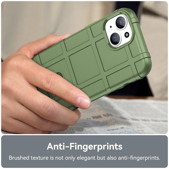 Bild 5, iPhone 15 Skal Robust Grön
