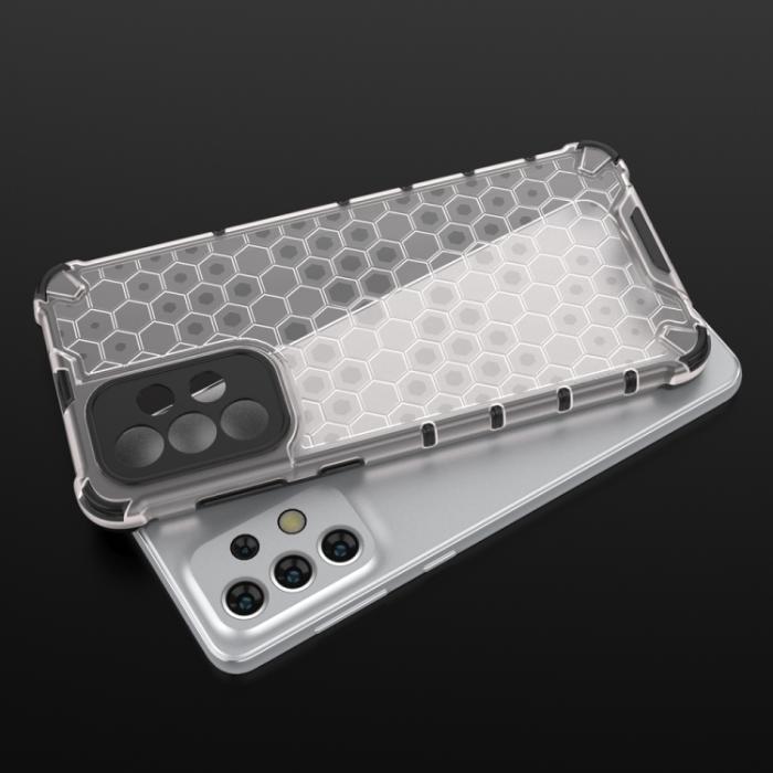 Bild 3, Samsung Galaxy A33 5G Skal Hybrid Honeycomb Grön