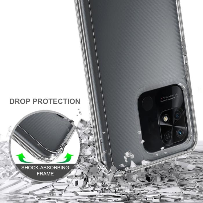 Bild 5, Xiaomi Redmi 10C Skal Akryl/TPU Transparent