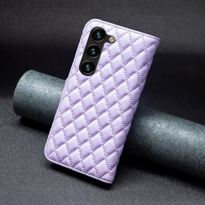 Bild 5, Samsung Galaxy S23 Plus Fodral Diamond Textur Lila