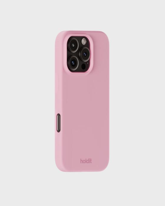 Bild 2, holdit iPhone 16 Pro Mobilskal Silikon Rosa
