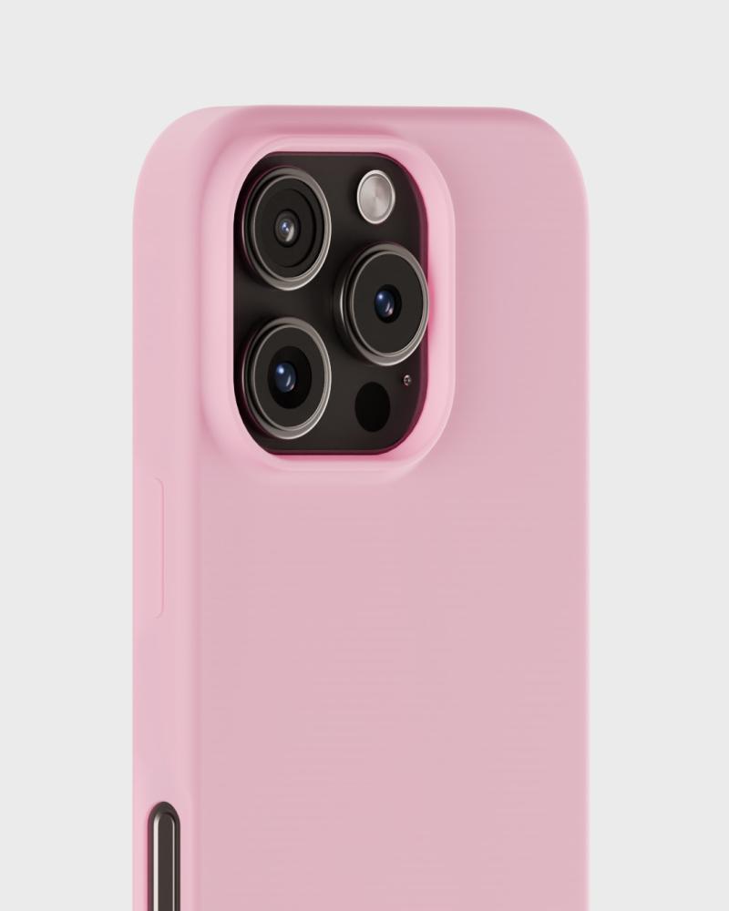 holdit iPhone 16 Pro Mobilskal Silikon Rosa