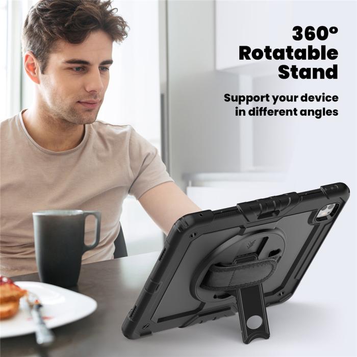 Bild 6, iPad Pro 13 2025 / 2024 Skal 360 Shockproof Hybrid Kickstand