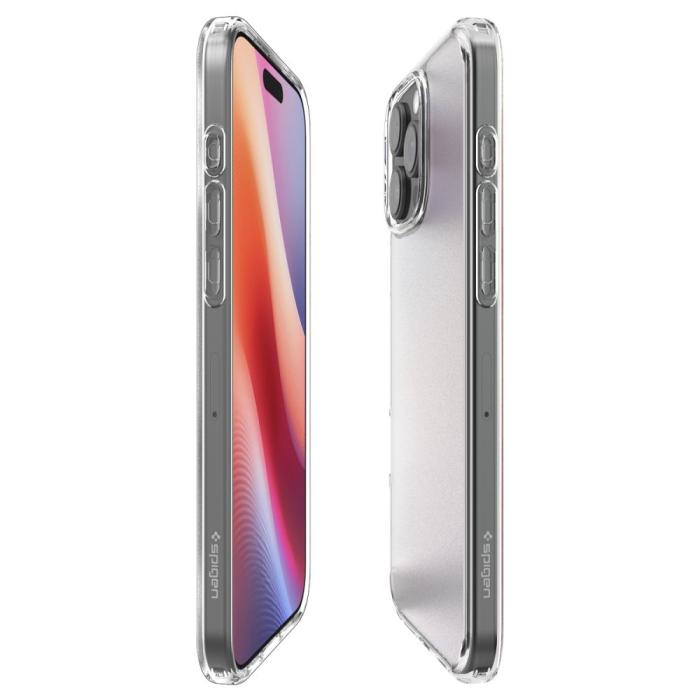 Bild 5, Spigen iPhone 16 Pro Skal Ultra Hybrid Frostad Transparent