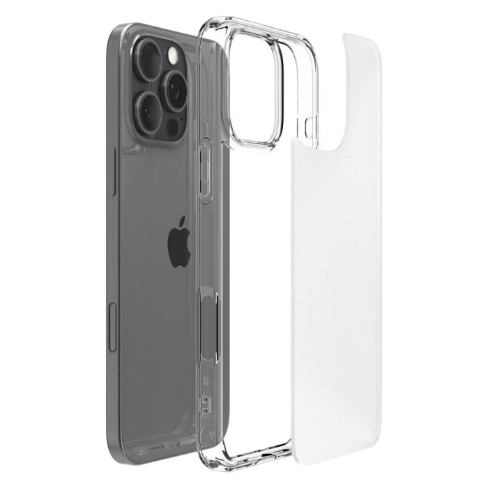 Bild 6, Spigen iPhone 16 Pro Skal Ultra Hybrid Frostad Transparent